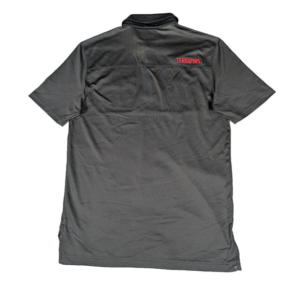 Maryland Terrapins | Under Armour | Black | Men's Polo Shirt | Size S‎ - Picture 2 of 9